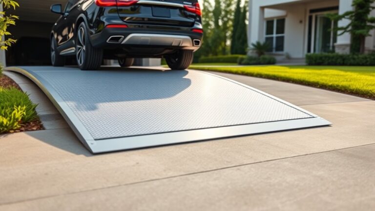 top metal driveway ramps