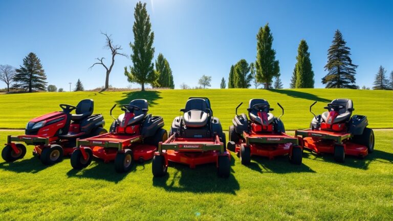 top mowers for large lawns