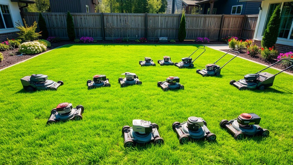 top mowers for small yards