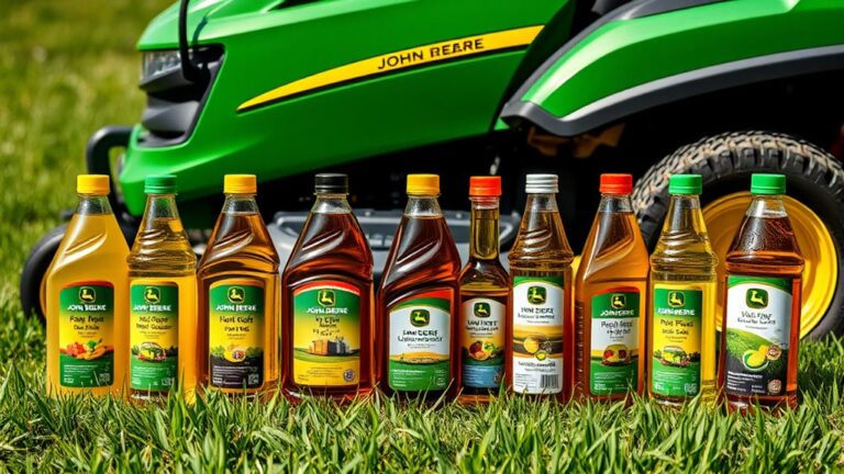 top oils for lawn mowers