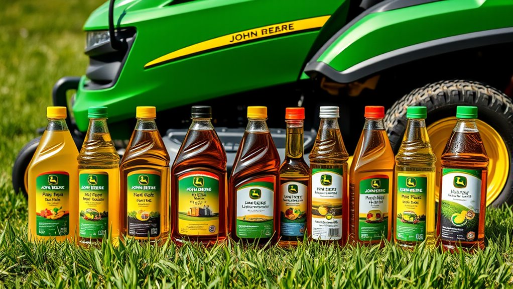 top oils for lawn mowers