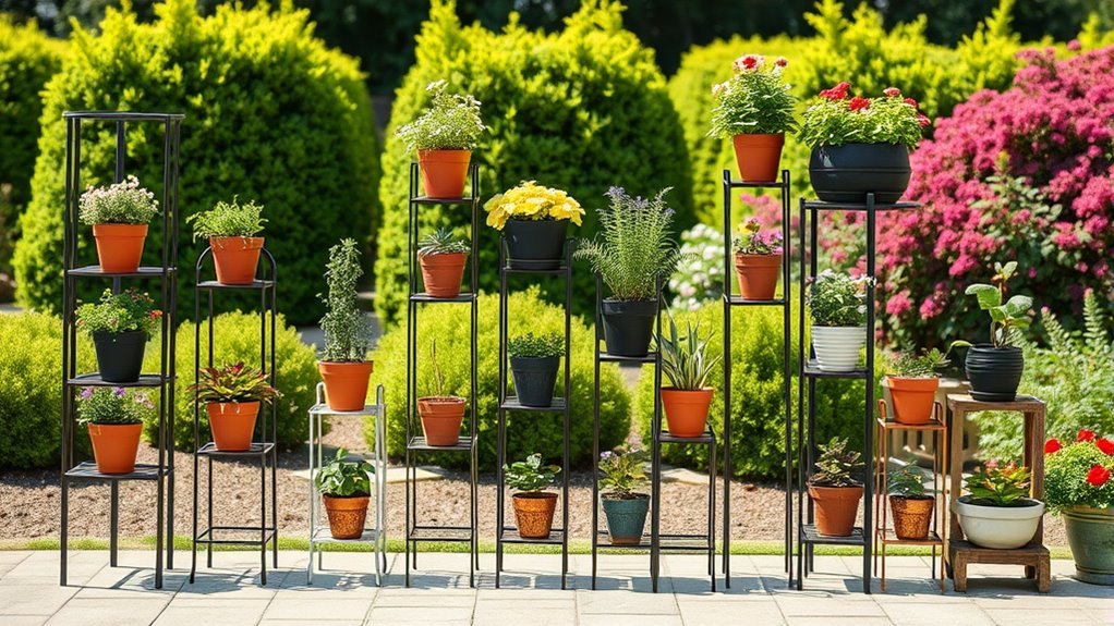 top outdoor garden plant stands