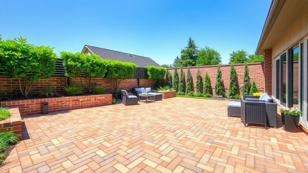 top patio brick selections