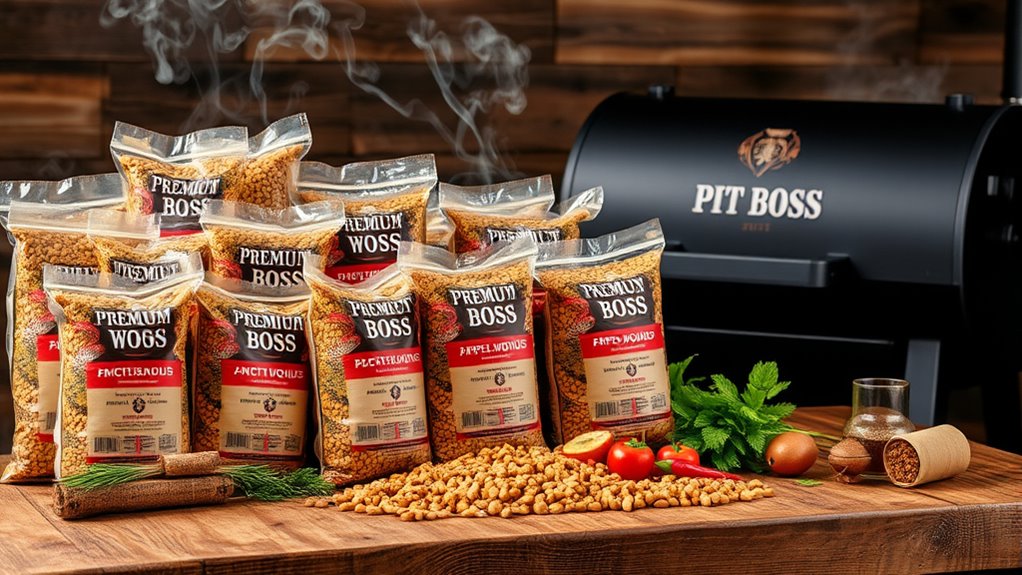 top pit boss pellet choices