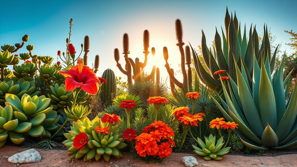 top plants for hot weather