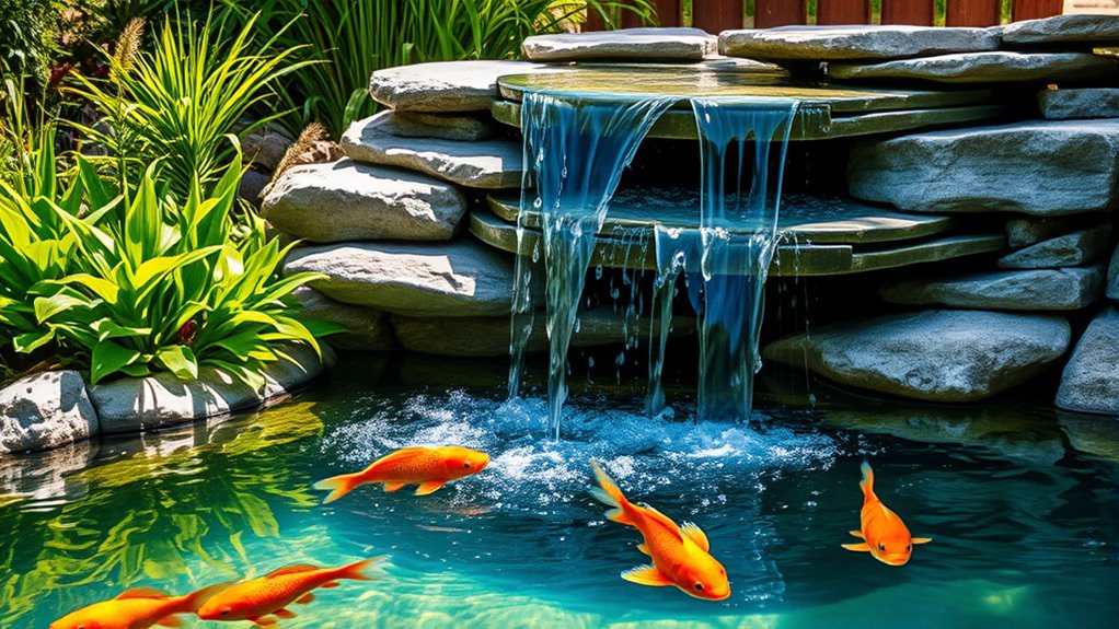 top pond waterfall selections