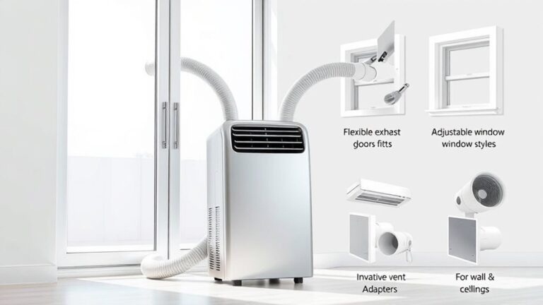 top portable ac venting options
