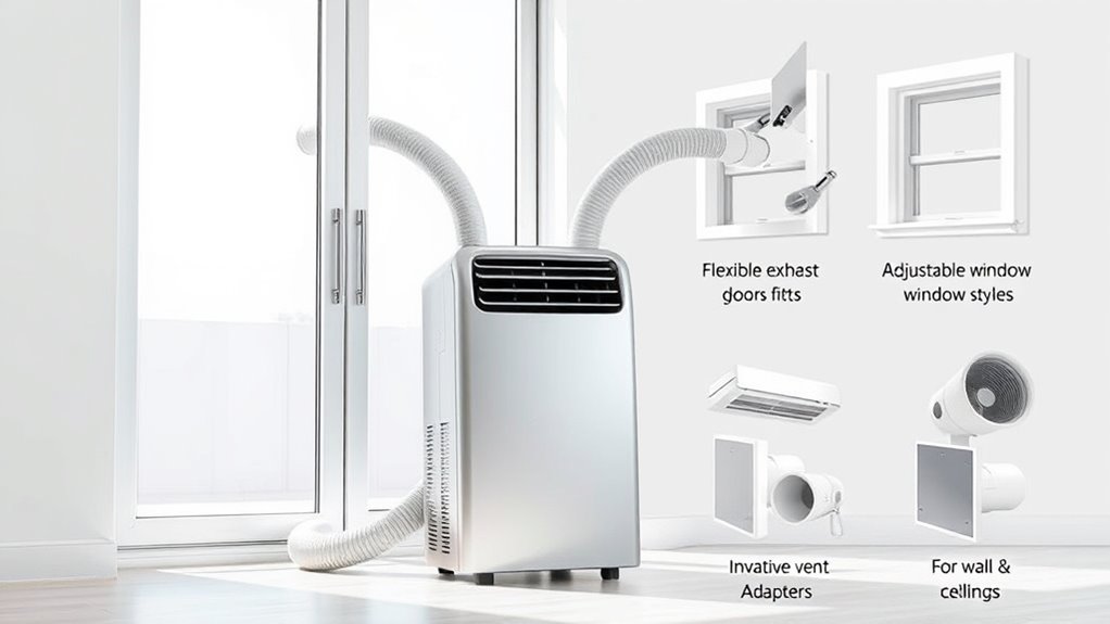 top portable ac venting options