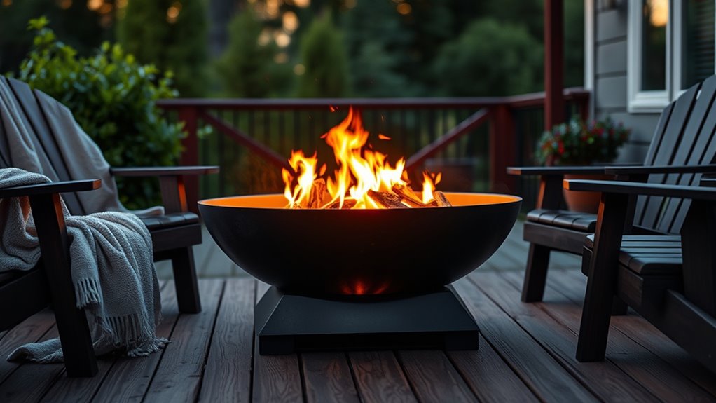 top portable propane fire pits