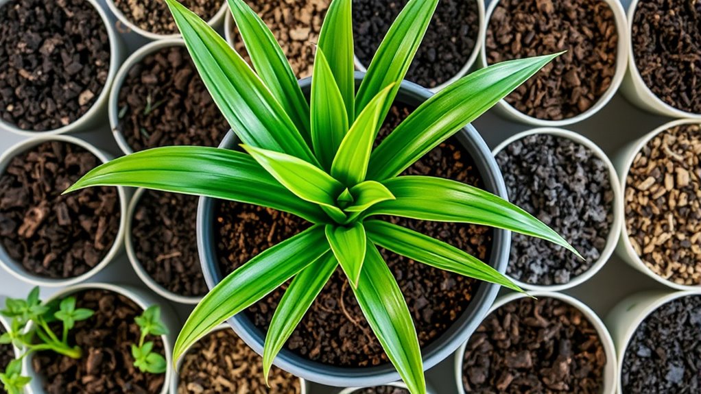 top potting mixes for spider plant