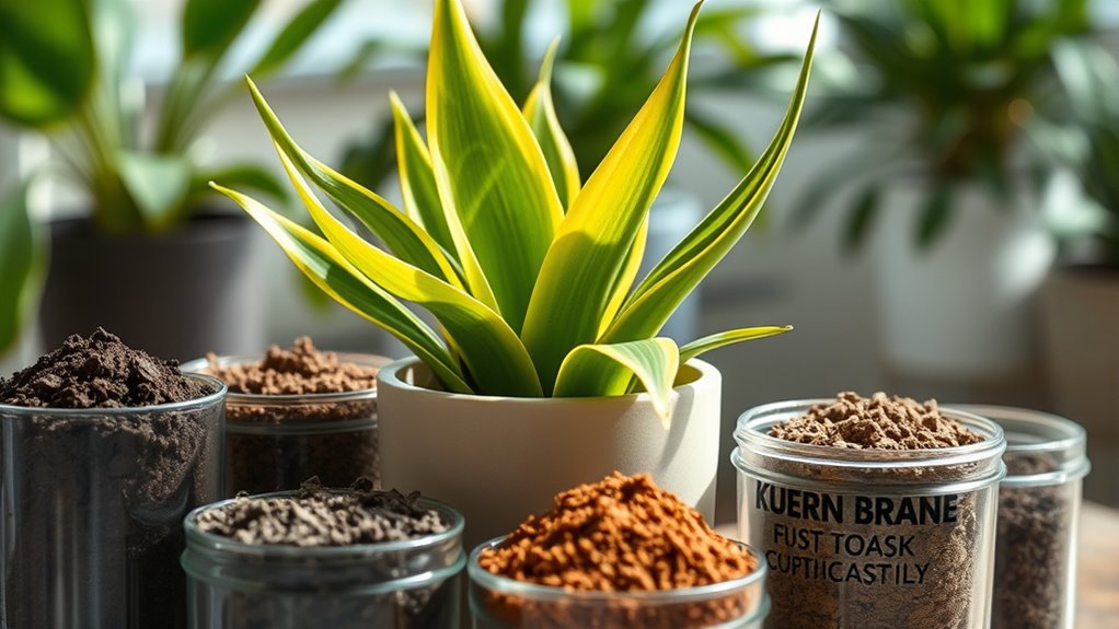top potting soils for snake plants