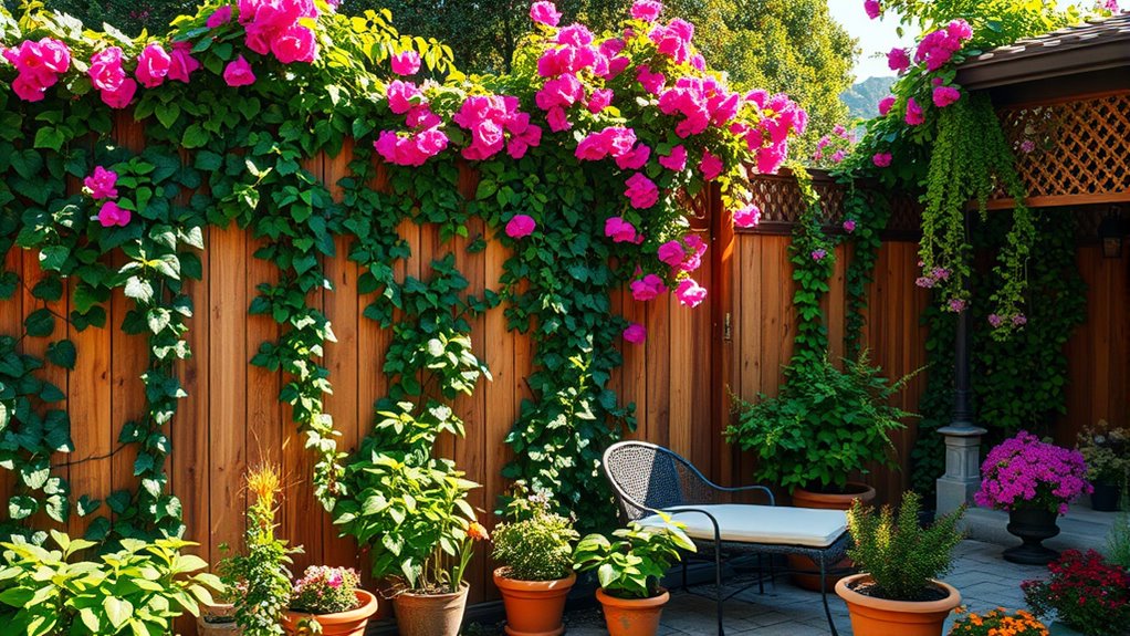 top privacy fence coverings