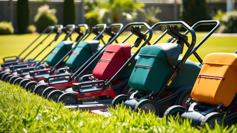 top rear bag mowers