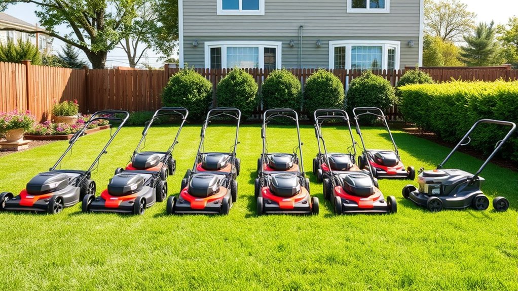 top residential lawn mowers