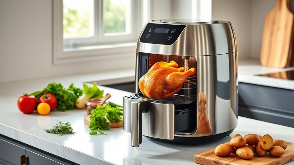 top rotisserie air fryers