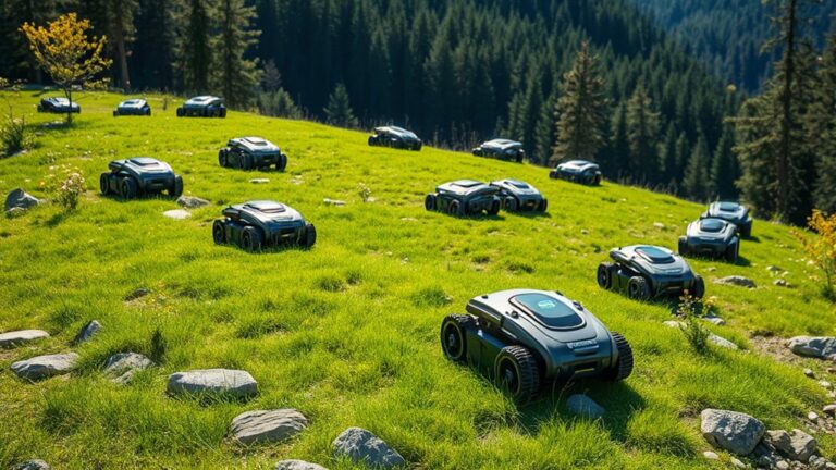 top rough terrain robot mowers