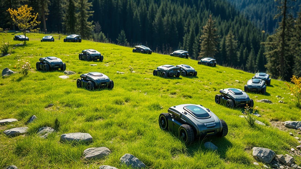 top rough terrain robot mowers