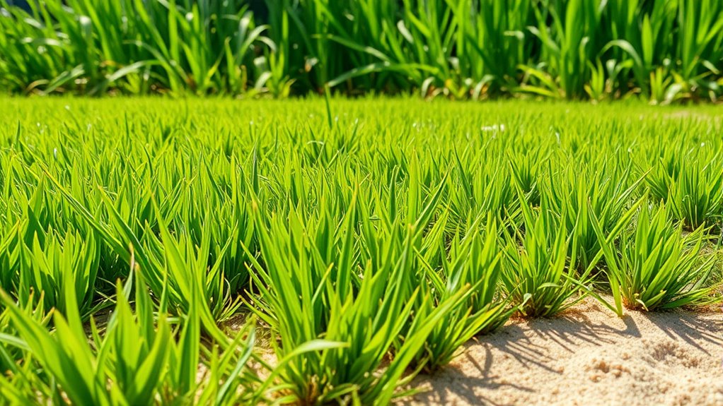 top sandy soil grass seeds