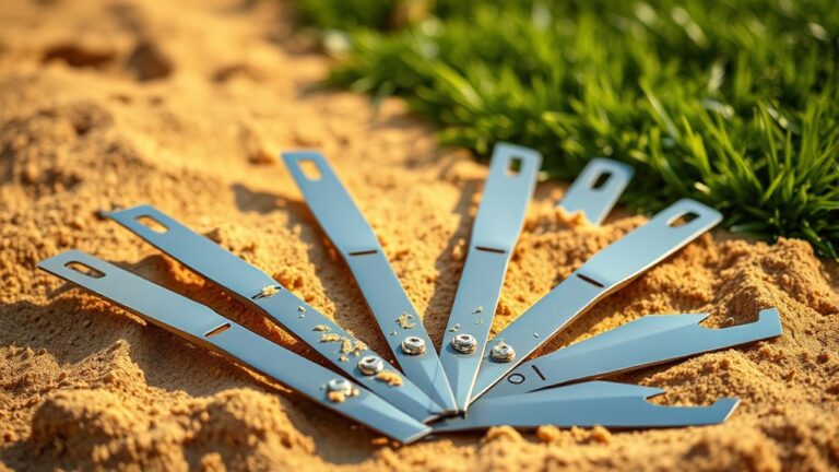 top sandy soil mower blades