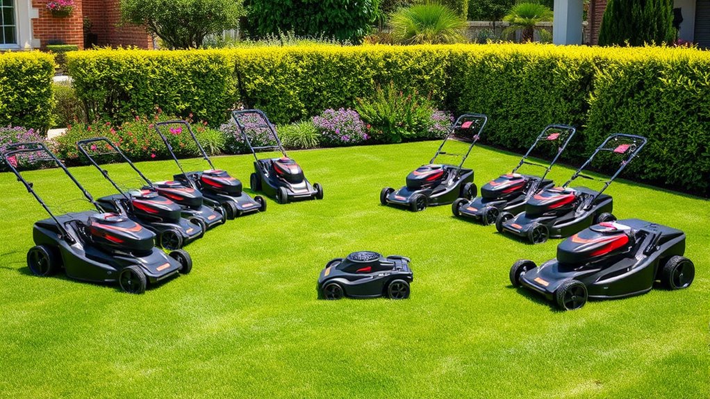top self propelled lawn mowers