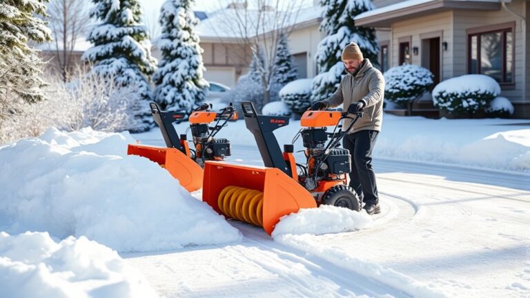 top single stage snow blowers