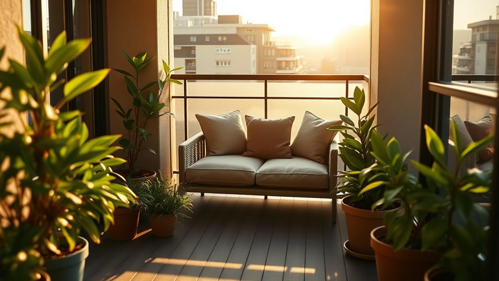 top small balcony loveseats