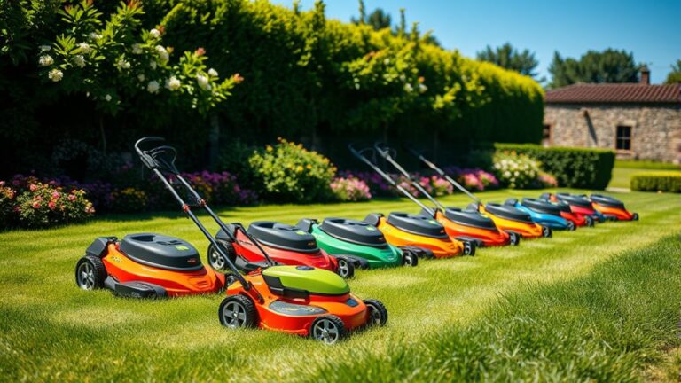top small garden mowers