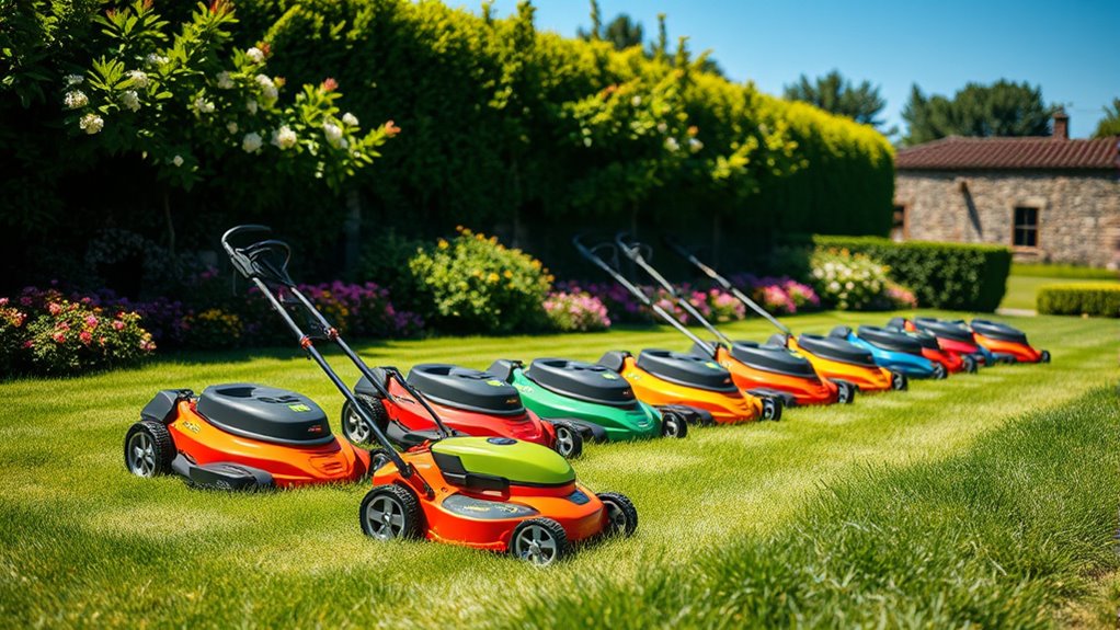top small garden mowers