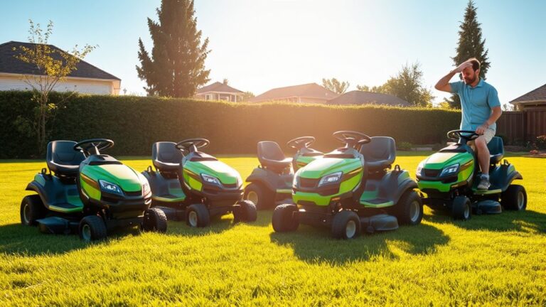 top small mowers for comfort