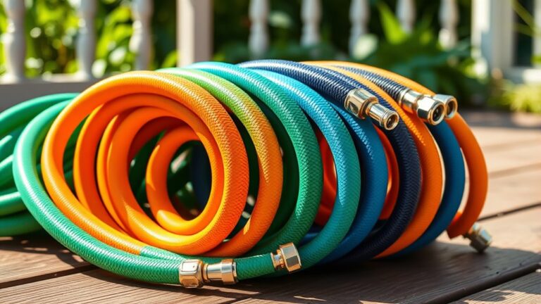top space saving garden hoses