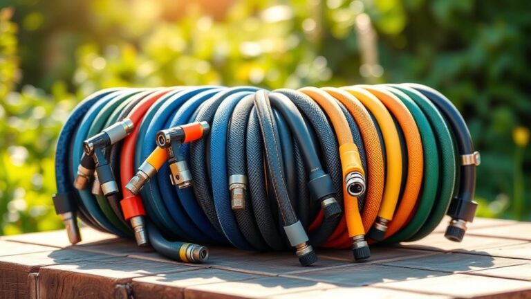 top space saving garden hoses