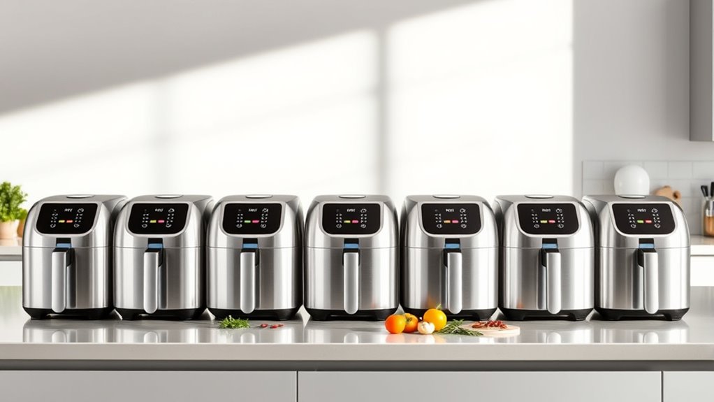 top stainless steel non toxic air fryers