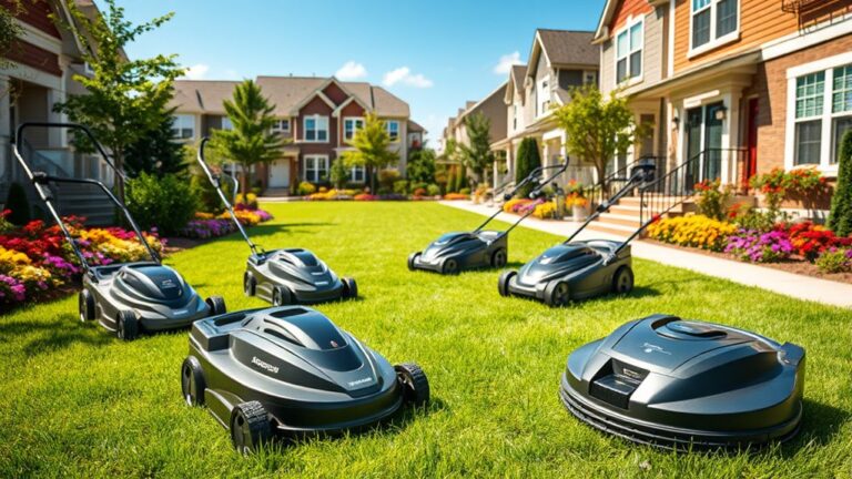 top townhouse lawn mowers