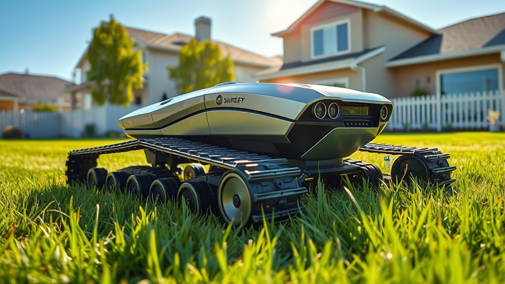 top tracked remote mowers
