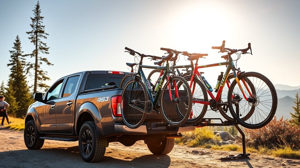 top truck bike carriers