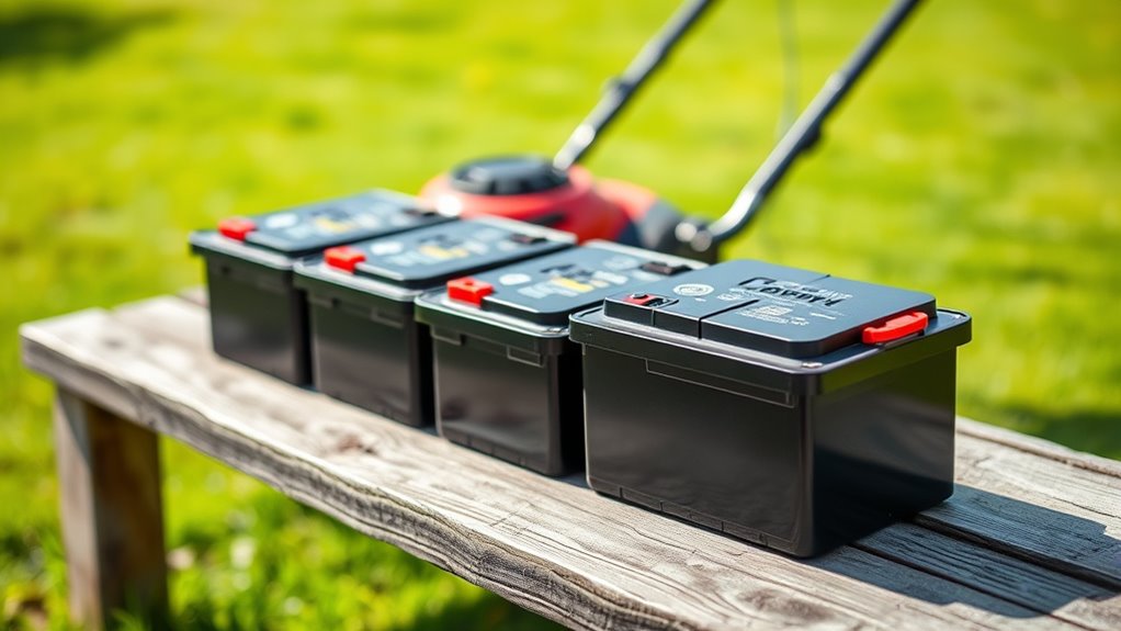 top ul10 mower batteries