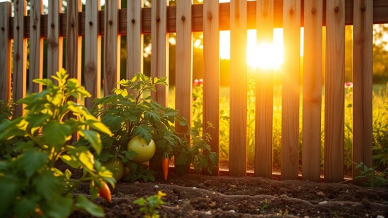 top vegetable garden fences