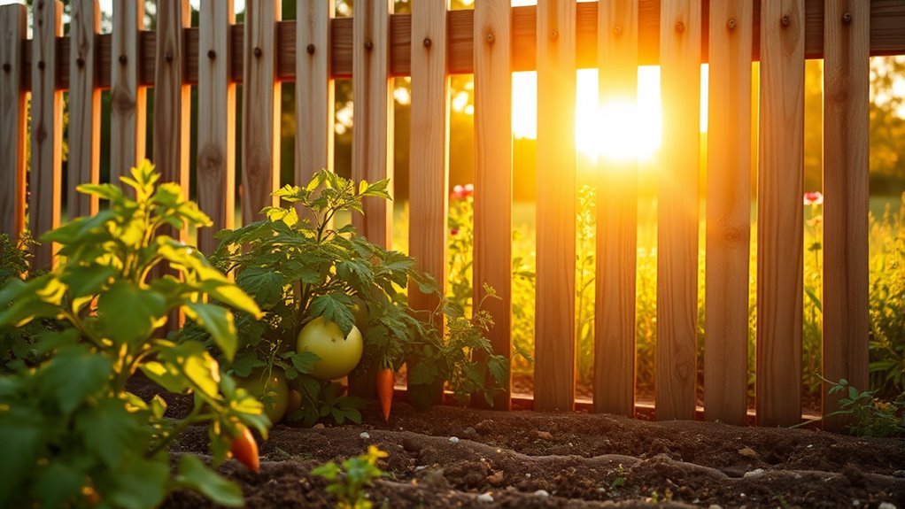 top vegetable garden fences
