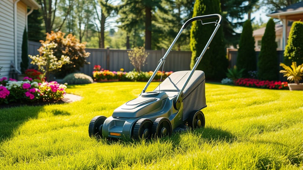 top walk behind mower picks