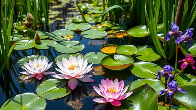 top water garden plants