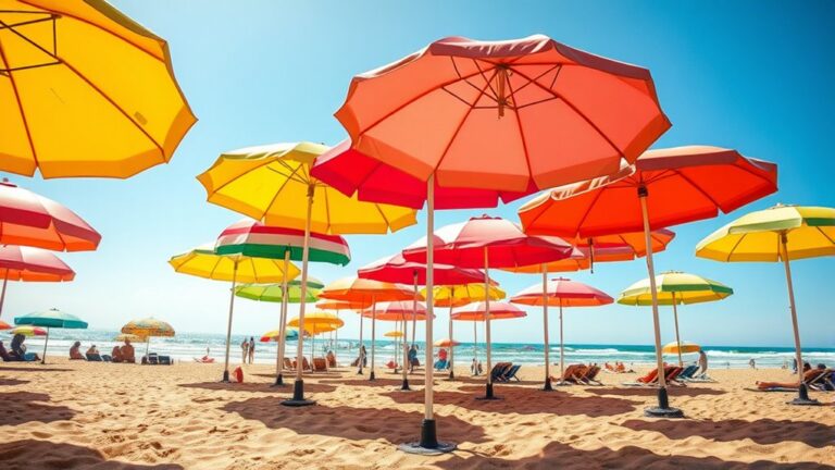 top wind resistant beach umbrellas