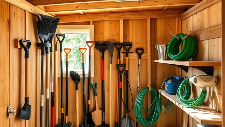 top yard tool storage