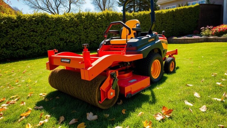 top zero turn lawn sweeper