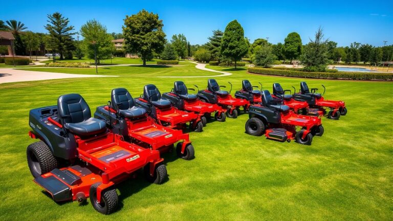 top zero turn mowers